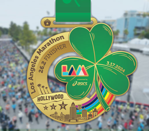 LA Marathon 2024 Medal